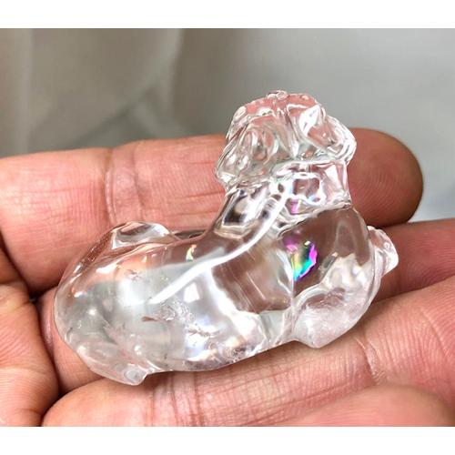 とら 虎 水晶 スモーキークォーツ 寅 2022 寅年 2体セット めのう