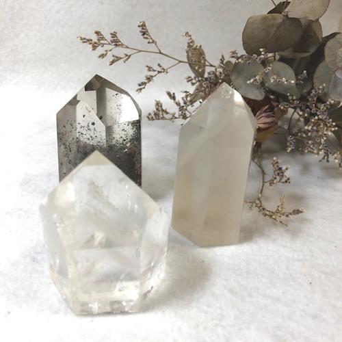 水晶 ポイント ファントム水晶 ガーデン水晶 ファントムクリスタル
