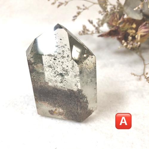 水晶 ポイント ファントム水晶 ガーデン水晶 ファントムクリスタル