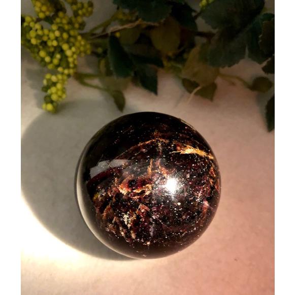 レア 高品質 スター効果 ガーネット スフィア 【公式通販】