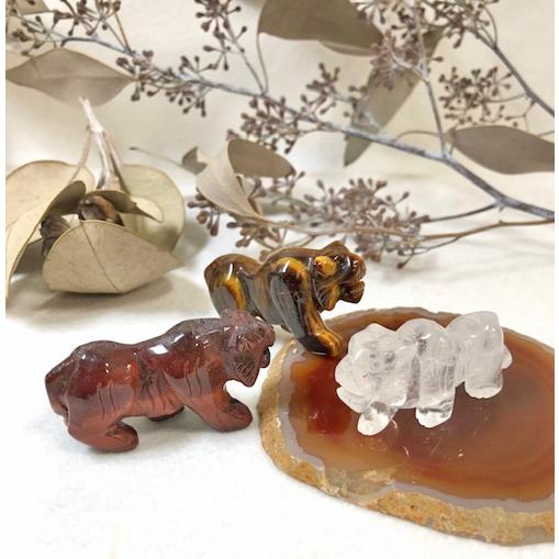 虎　石　置物　虎年 goldstone_tiger-eye4