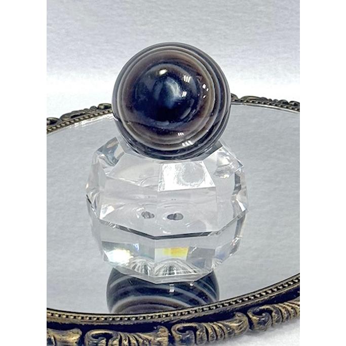 天眼石 アイアゲート 丸玉 スフィア 天然石 パワーストーン 瑪瑙