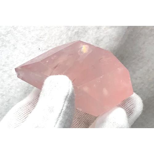 マダガスカル ローズクォーツ スターローズ クリスタルカット 天然石