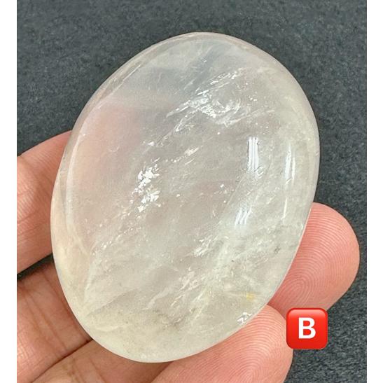 ヒマラヤ水晶 ヒマラヤ ムーンクォーツ タンブル 置き石 握り石 天然石