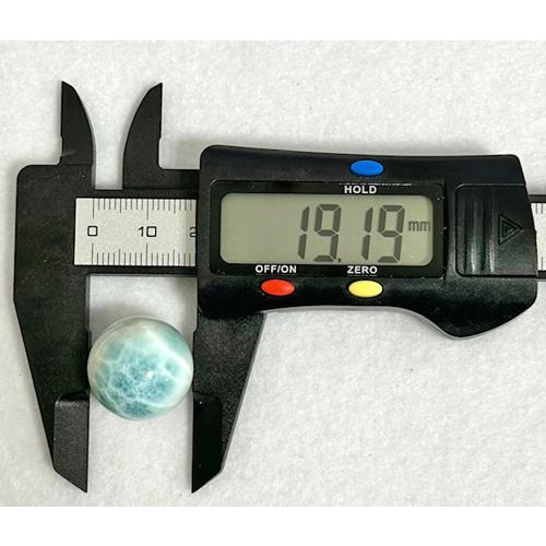 ラリマー 丸玉 スフィア 天然石 パワーストーン 3大ヒーリング