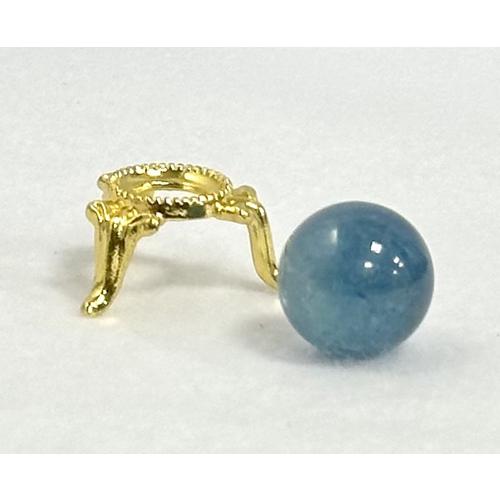 ディープブルーアクアマリン 丸玉 アクアマリン 天然石 パワーストーン