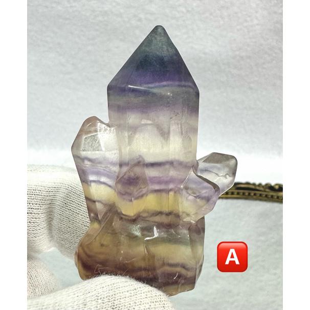 フローライト クラスター型 天然石 パワーストーン 蛍石 マルチ