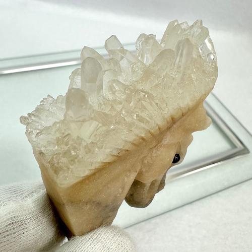 ユニコーン 水晶クラスター 中国 四川省産 水晶 クラスター