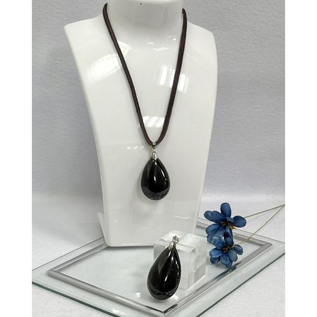 モリオン 黒水晶 ペンダントトップ 天然石 パワーストーン 魔除け
