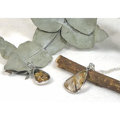 太陽タイチンルチルクォーツ タイチンルチル ルチルクォーツ シルバー  