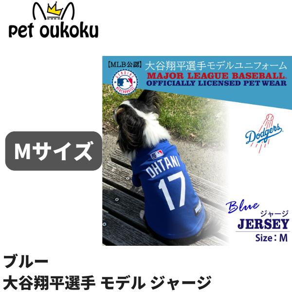 MLB公式 ドジャース 大谷翔平選手モデル ジャージ ブルー 青 M サイズ 
