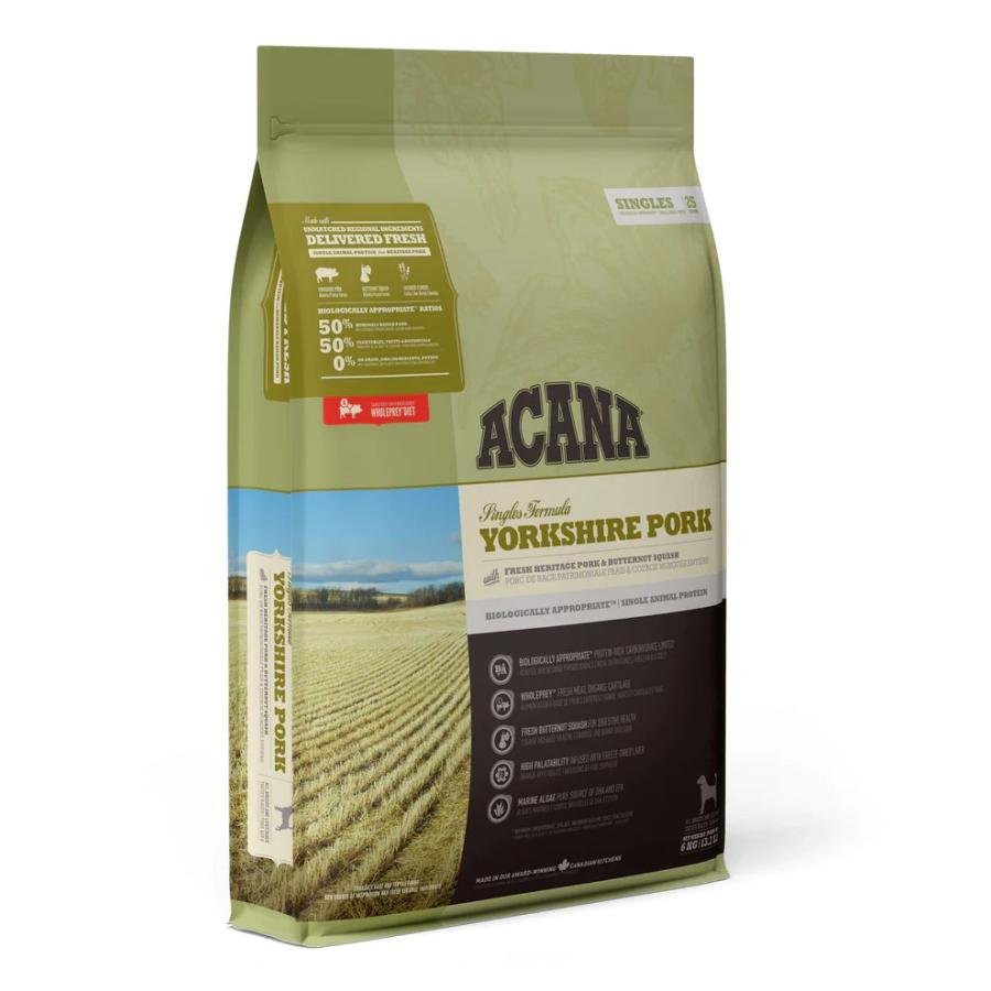 ACANA（アカナ） ヨークシャーポーク 6kg 正規品 0064992572600 : pet