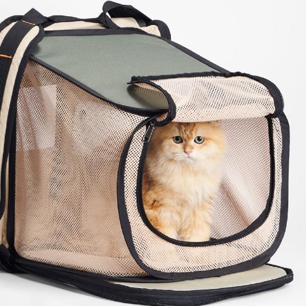 pidan 猫用キャリーバッグ 犬用 ペット用 トラベルリュック 折りたたみ式 ハウス型 ピダン 6970772236867