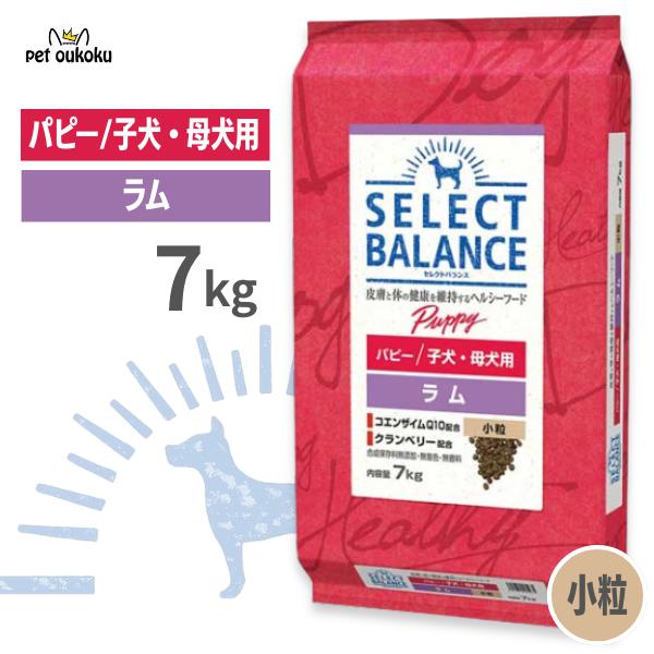 セレクトバランス パピー ラム 小粒 子犬・母犬用 7kg ドッグフード 4541851005975 | SELECT BALANCE
