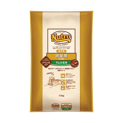 ニュートロナチュラルチョイス ラム\u0026玄米 減量用全犬種用 成犬用 7.5kg ドッグフード 4562358786877の画像