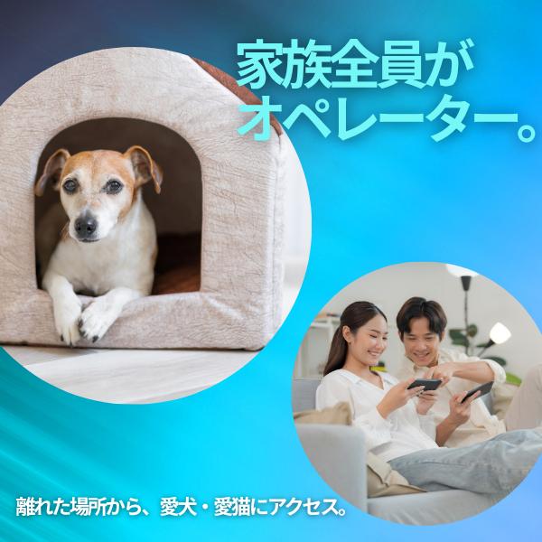 家庭用探査ロボット anpet 360°旋回 段差走破 フルHD カメラ搭載