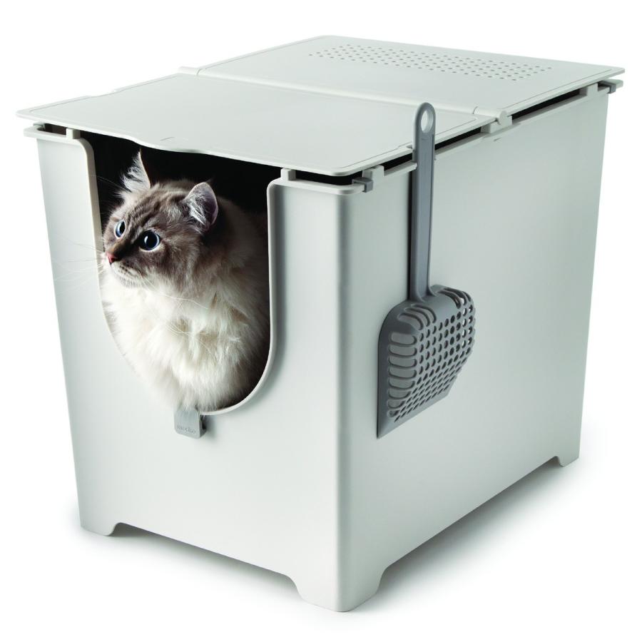 猫用トイレ モデキャット modkat フリップ リターボックス 全2カラー オフホワイト グレー