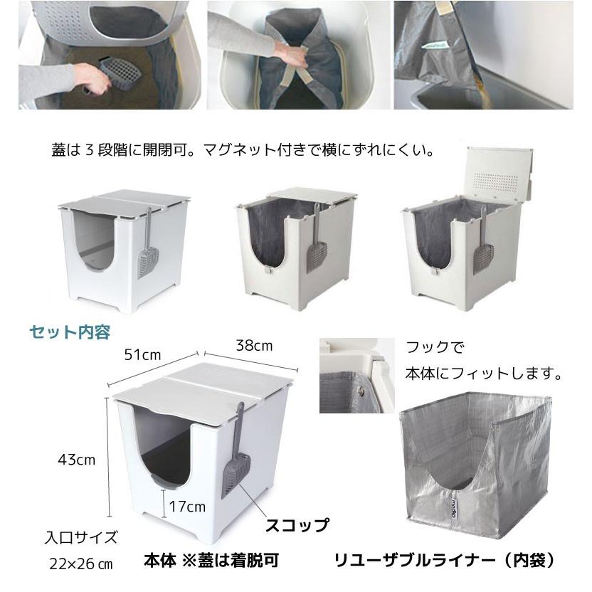 猫用トイレ モデキャット modkat フリップ リターボックス 全2 猫用トイレ モデキャット modkat フリップ リターボックス 全2