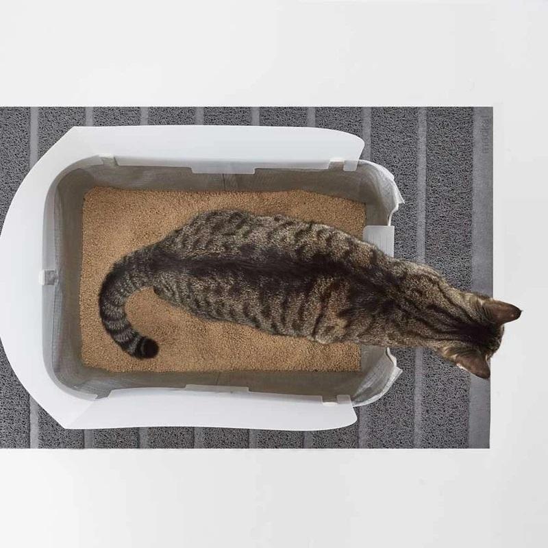 modkat 猫用トイレ グレー 猫用トイレ modkat モデキャット リタートレイ グレー : ペトリィ