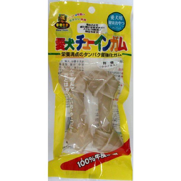 犬用おやつ 愛犬チューインガム　　骨型 特価/約11cm/2本入｜マルジョー＆ウエフク GN-SS2 | 