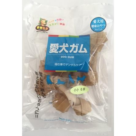 愛犬ガム 骨型 小小  6本 | マルジョー＆ウエフク GO-03 | 