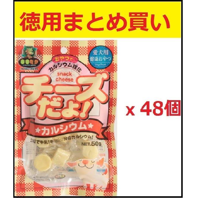 犬用おやつ　国産　チーズだよ カルシウム 40gx48個【徳用まとめ買い】｜マルジョー＆ウエフク C-C4-48 | 