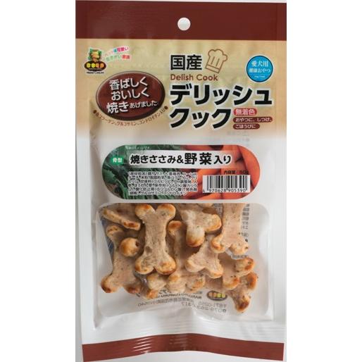 デリッシュクック　焼きささみ＆野菜入 50g｜マルジョー＆ウエフク　PS-152 | 