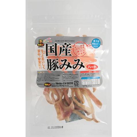 犬用おやつ、国産、天然素材、国産豚みみ　ハード 45ｇ｜マルジョー＆ウエフク WM-01 | 