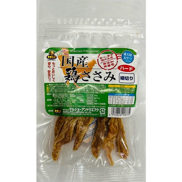 犬用おやつ 国産ささみハード細切り 40g｜マルジョー＆ウエフク TS-HH | 