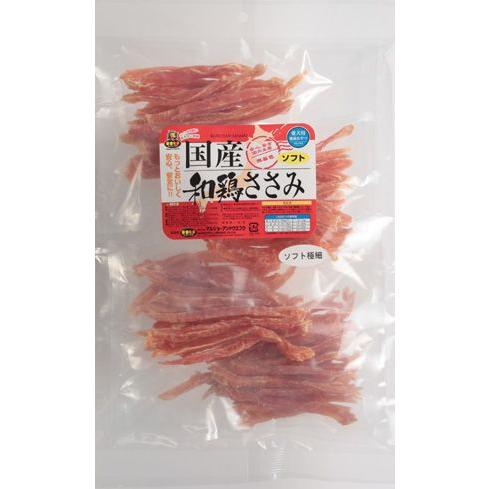 犬用おやつ 国産 和鶏ササミ　ソフト極細 240g｜マルジョー＆ウエフク WS-48 | 