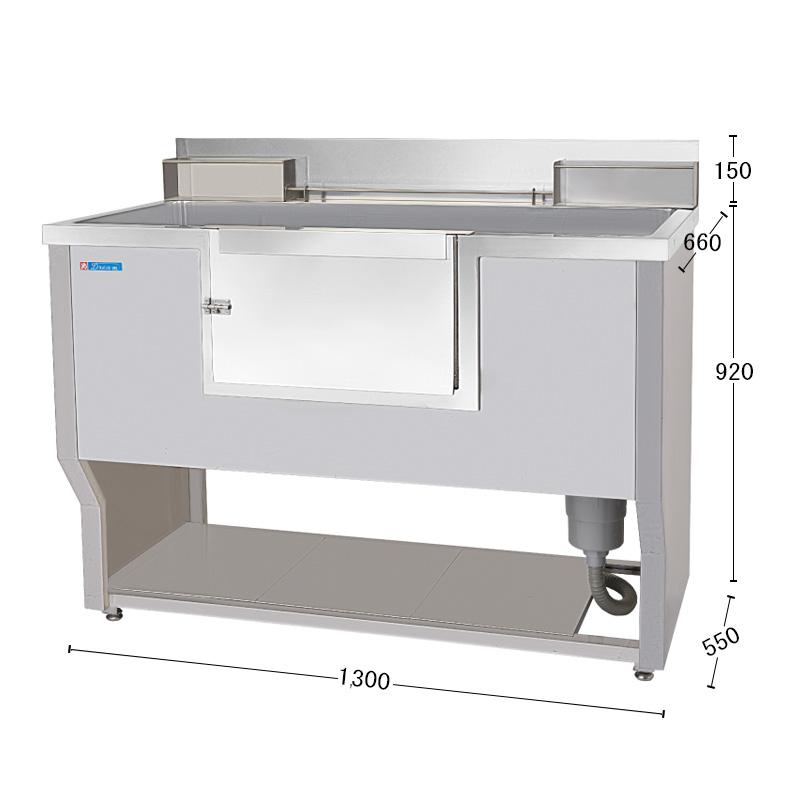 ゴールデン ドッグバス ドリーム産業 Golden 1300 2 循環型 スノコ付 ペット 犬用 バスタブ シンク お風呂 浴槽 ステンレス SUS304 サビにくい プロ仕様 | ドリーム | 01
