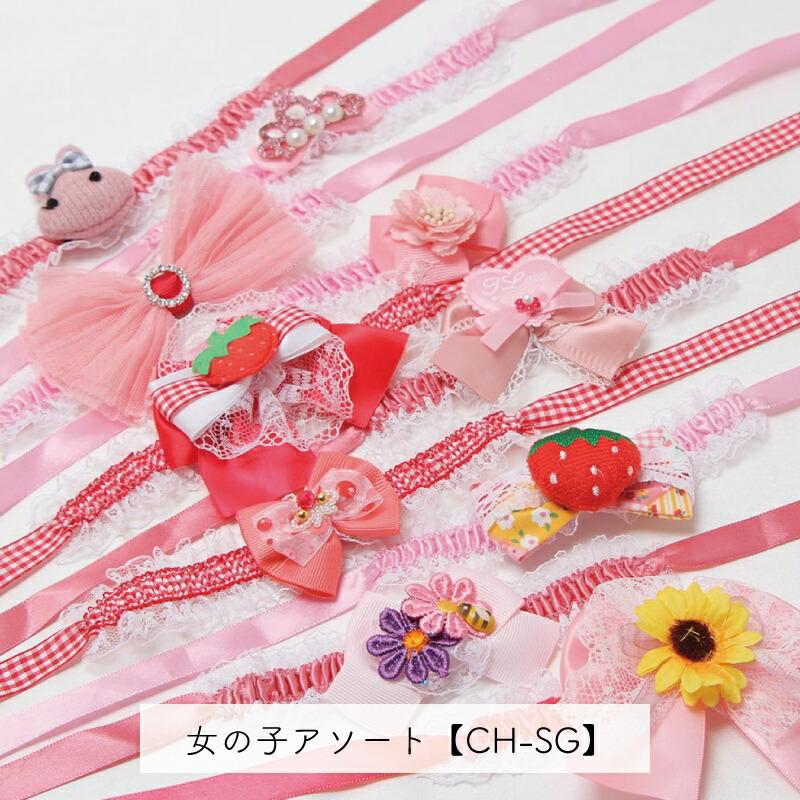 ペット用 おまかせチョーカーアソート 紐のタイプ 10本入 犬猫 首飾り サロン トリマーさんオススメ メール便3点までOK | ブランド登録なし | 03