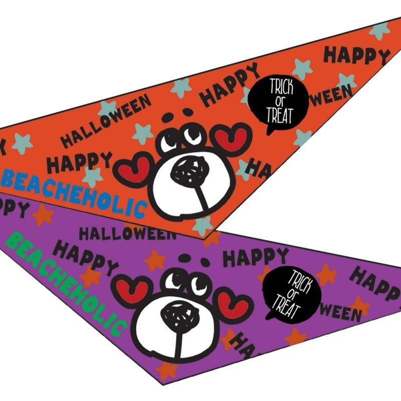 メール便可 ペット用バンダナ 犬用バンダナ Beache Holic ベー君ハロウィンバンダナ M G 361 10枚入 アクセサリー リボン 業務用 ペットのdmsコミュニケーション 通販 Yahoo ショッピング