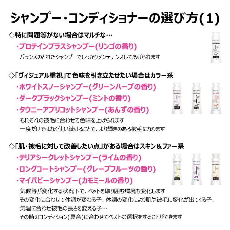 BIOGANCE バイオガンス ダークブラックシャンプー250ml 犬用 ミントの香り ペット用品 トリミング用品 コンパクト | BIOGANCE | 03