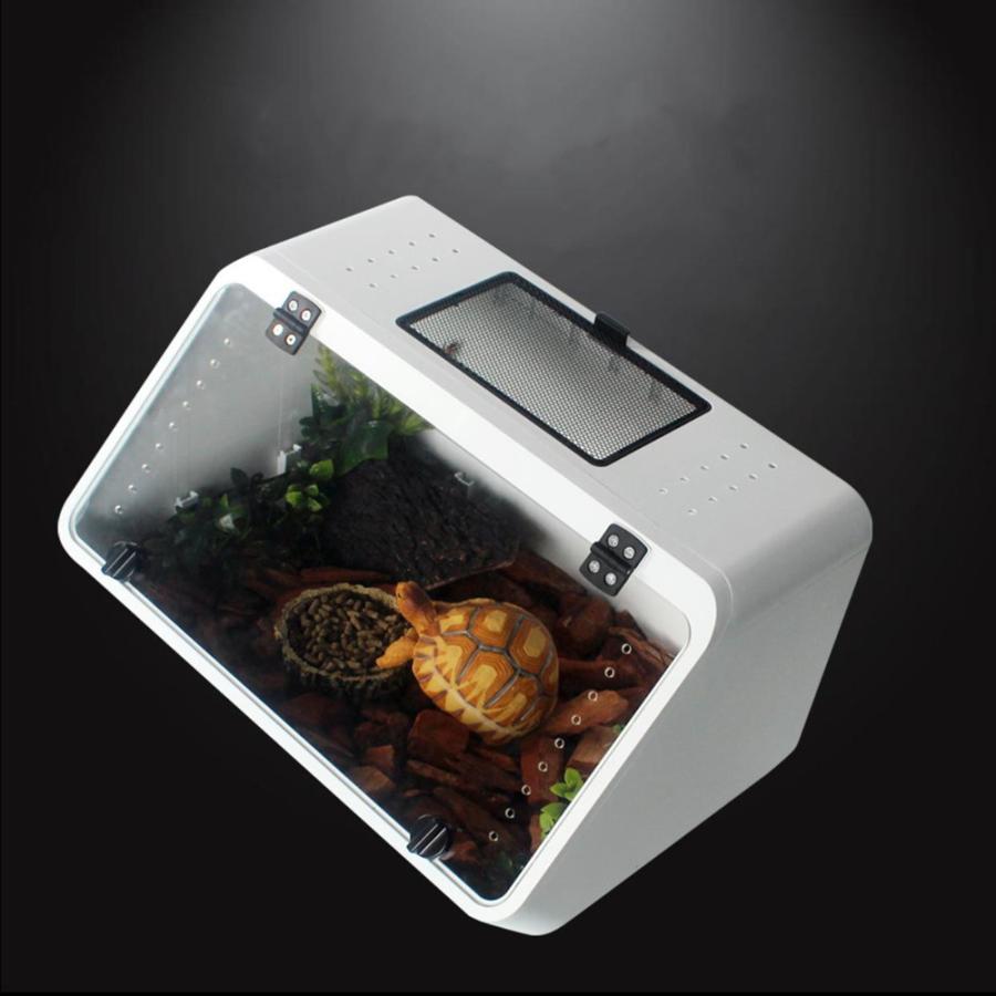 カメの水槽 水槽 飼育ケース 爬虫類ケース 両生動物ケース 48 32cm 飼育 観察 カメ ミドリガメ タートル 甲羅干し エサ入れ 多目的 浮島 浮島別売り Doghanesu02 ペットショップベルファ 通販 Yahoo ショッピング