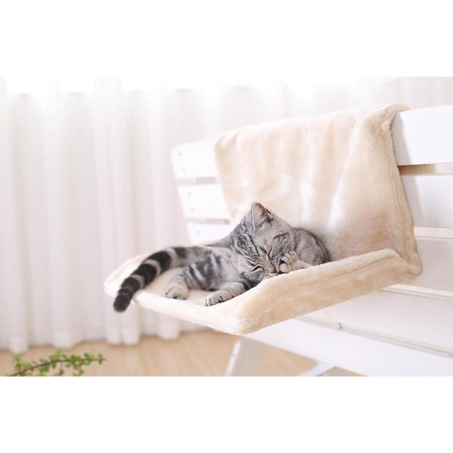 猫用 ハンモック キャットベッド お昼寝 椅子掛け 猫ベッド マット