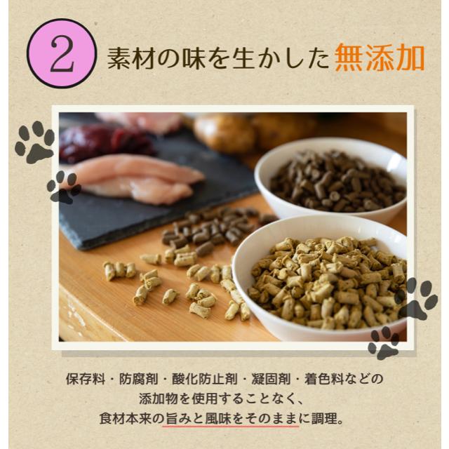 ドッグフード グレインフリー  穀物不使用 国産無添加 犬 うまぽてと 30g お試し 手作り 馬肉 アレルギー 犬ごはん ドライフード｜petslani｜06