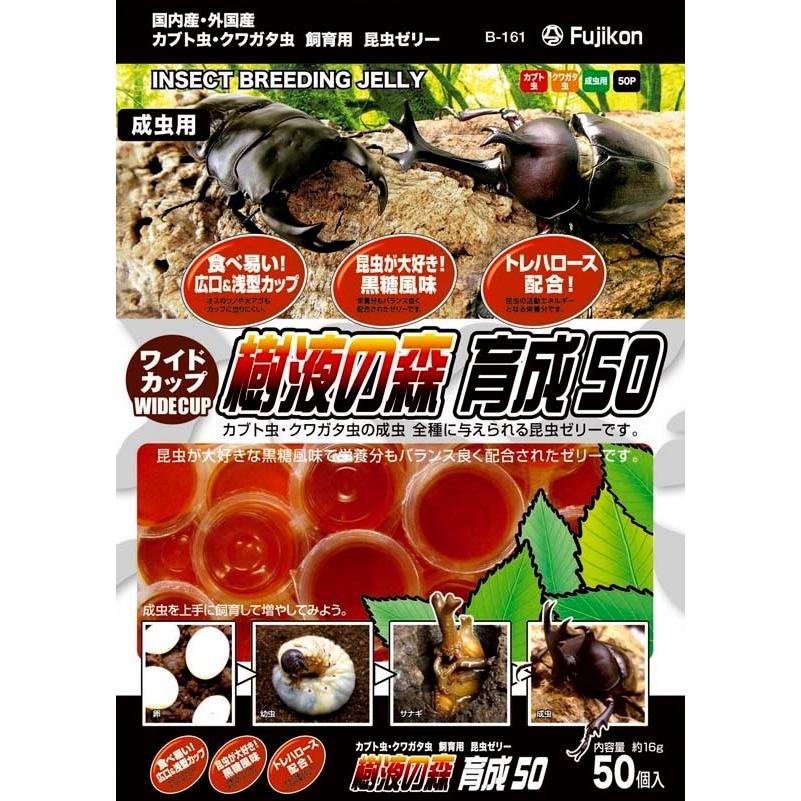 新作ウエア フジコン 昆虫ゼリー ワイドカップ フルーツの森 育成５０ １６ｇ ５０個入り Riosmauricio Com