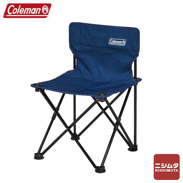 コールマン Coleman チェア 折り畳み椅子 スポーツ観戦 キャンプ 収納袋付 2000038835 コンパクト クッションチェア ネイビー  テーブル、チェア、ハンモック
