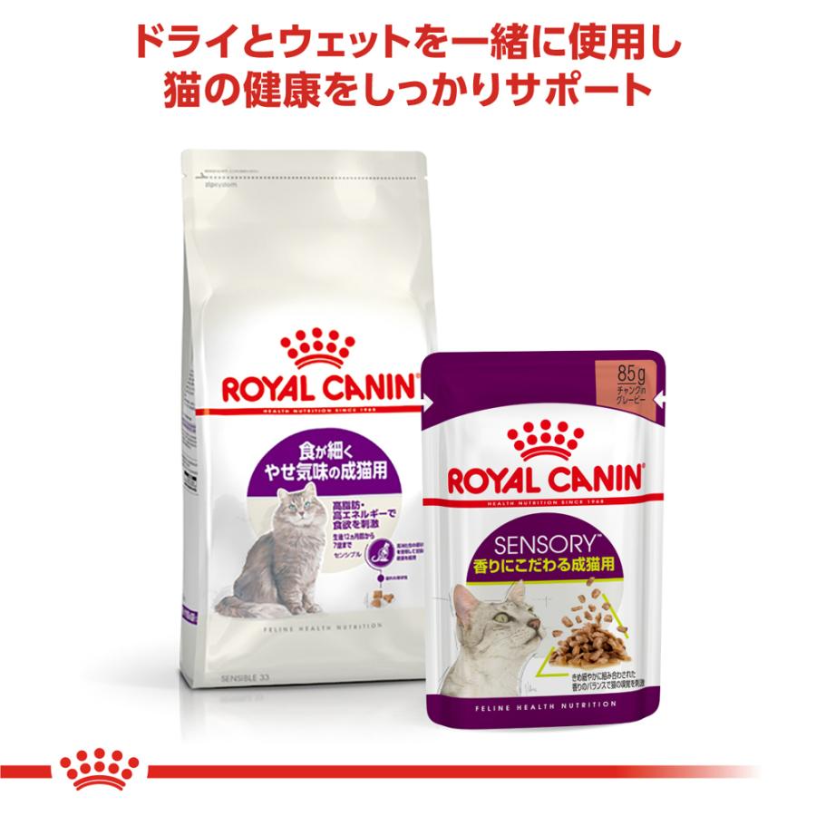 6個セット ロイヤルカナン センシブル（食が細い猫専用フード 成猫用）2kg×6個セット｜petsmum2｜05