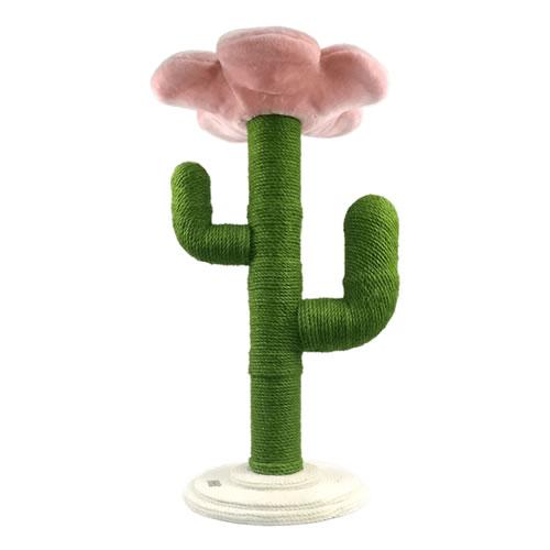 ペットアイ 爪とぎタワーサボテン フラワー キャットタワー
