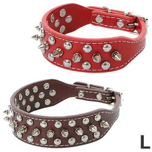 アライブ 神戸工房 Bowvid (バウヴィッド) ワイルドスパイク 首輪 L