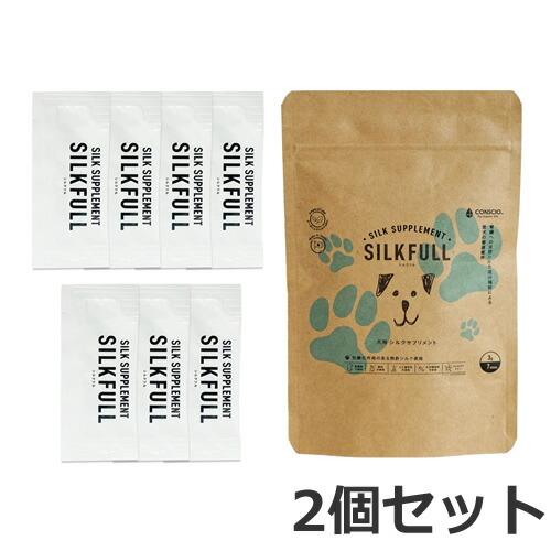 メール便】2個セット SILKFULL シルクフル 犬用 7包入×2個セット 