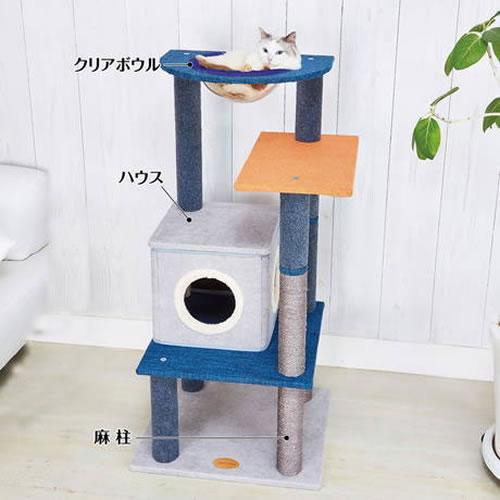 ペティオ アドメイト ねこまどフロートテラスキャットポール ハウス 猫