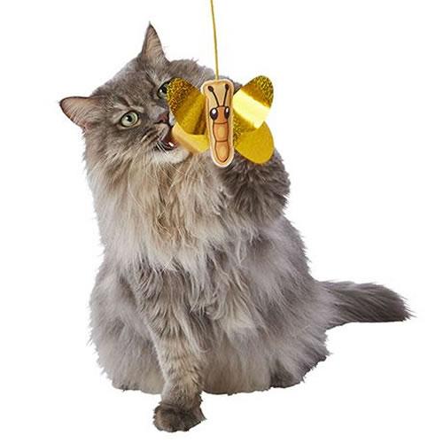 ペティオ アドメイト カシャカシャじゃらし 黄金のチョウ 猫用おもちゃ