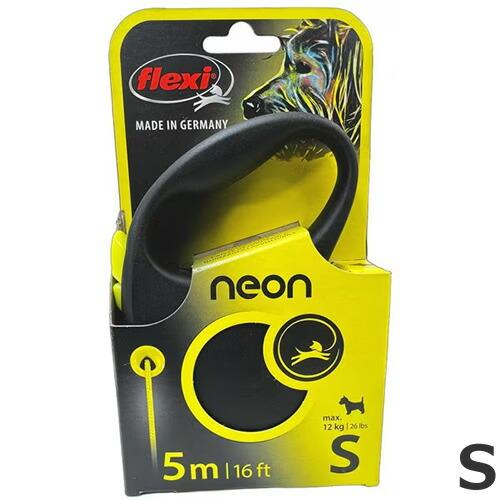 カワノ産業 フレキシ コード ファンネオン Sサイズ 5m 伸縮リード 夜間