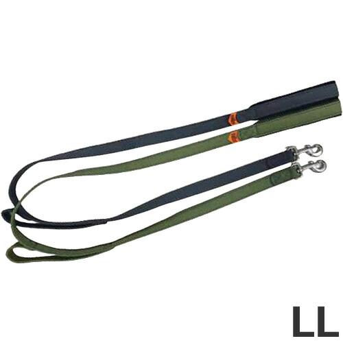 カワノ産業 マイスタープラス BIGGY ハンドルリード LL カーキ/グレー