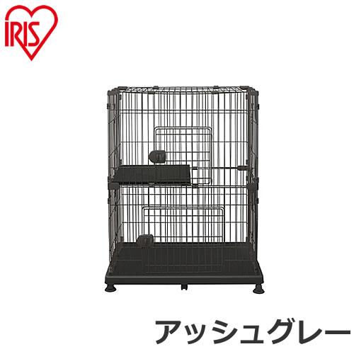 アイリスオーヤマ ペットケージ PEC-902V ライトナチュラル/アッシュ