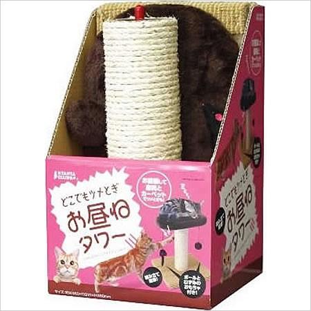 ★【今月のお買い得商品】マルカン どこでもツメとぎ お昼寝タワー｜petsmum｜02