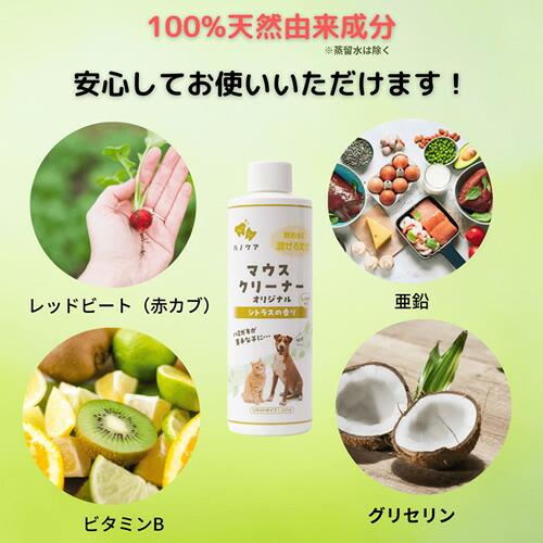 ゆうパケットパフ】KPS ハノケア マウスクリーナー オリジナル 118ml×4
